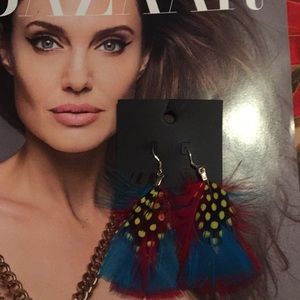 Feather Earrings H&M